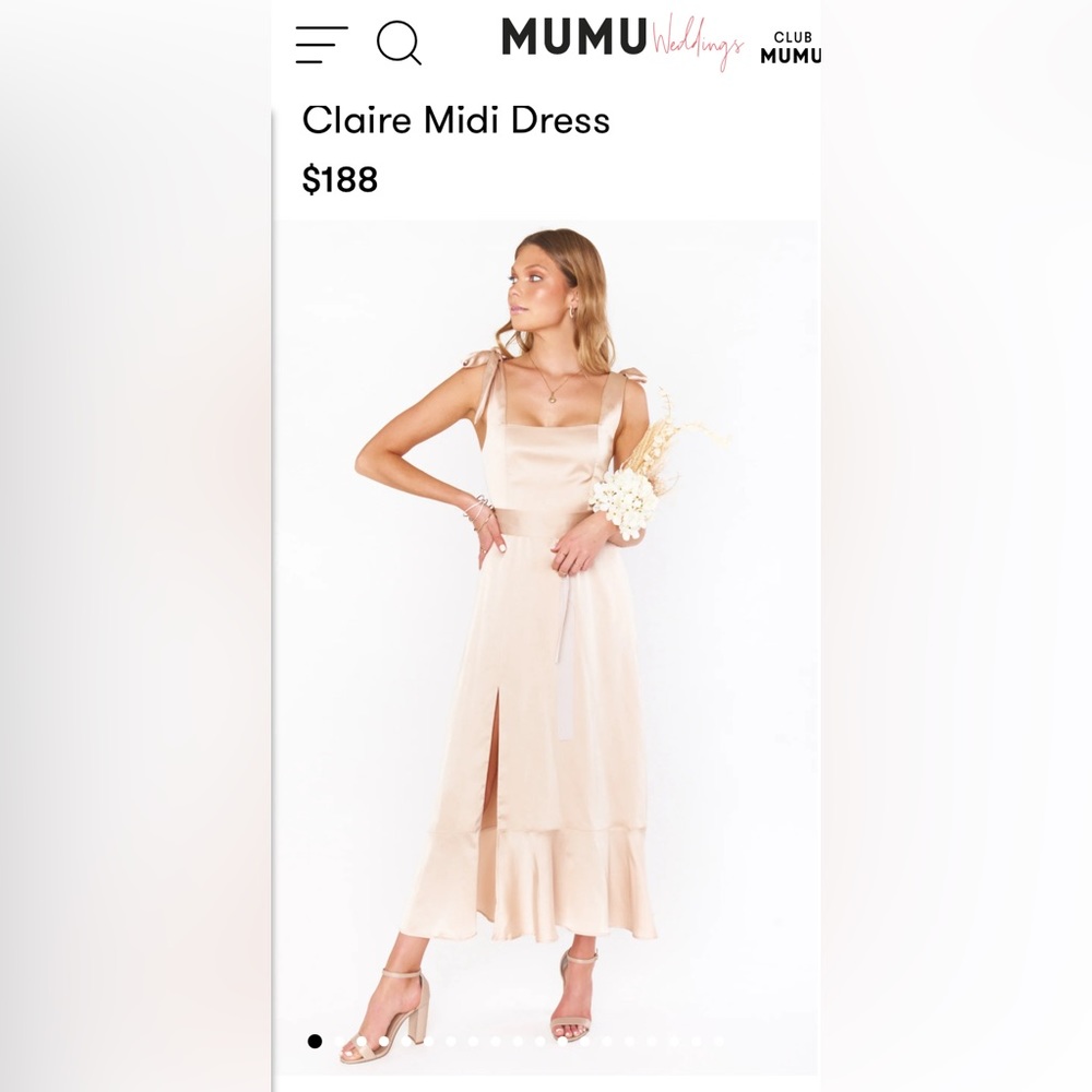 Show Me Your Mumu Bridesmaid Dress